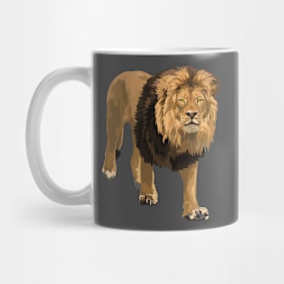 The Heart Of A Lion Mug